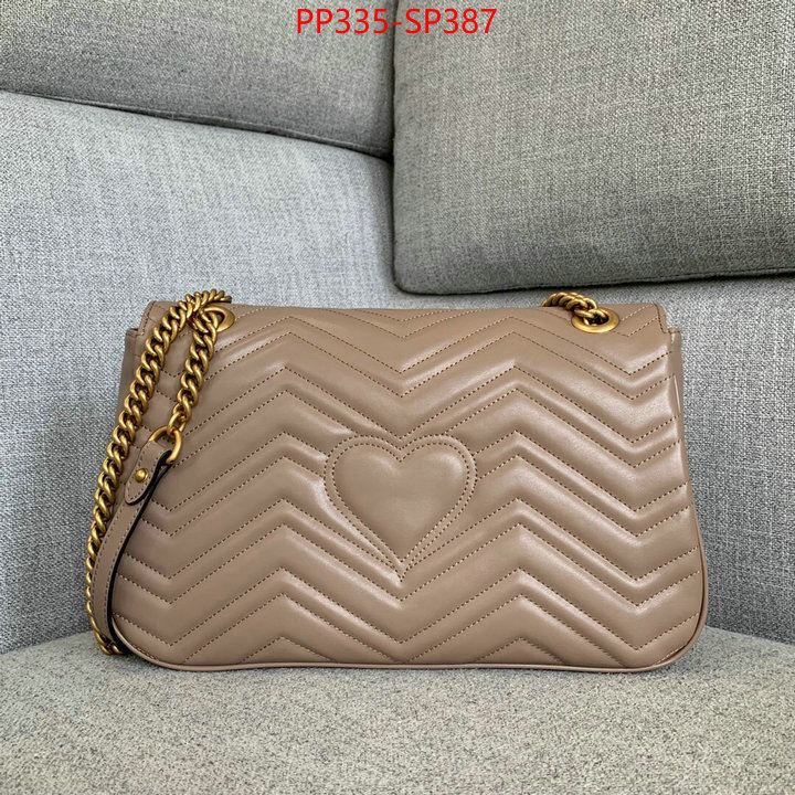 Gucci Bags(TOP)-Marmont,ID: BP387,$: 335USD