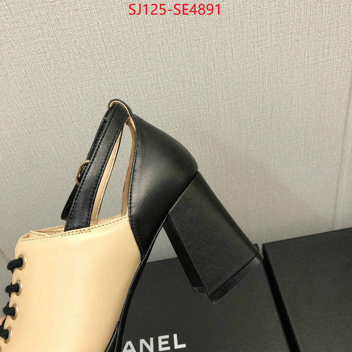 Women Shoes-Chanel,best , ID: SE4891,$: 125USD