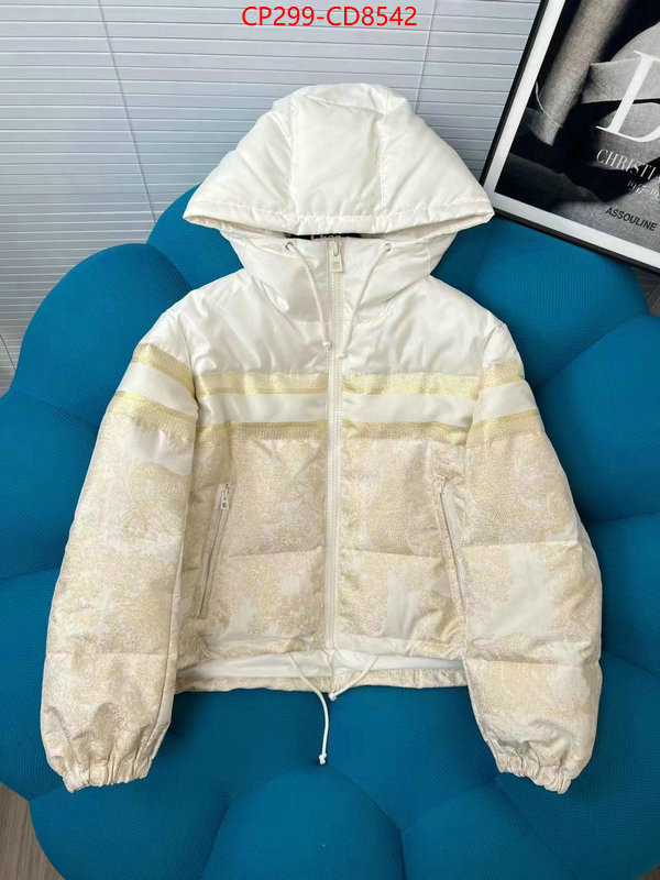 Down jacket Women-Dior,replica how can you , ID: CD8542,$: 299USD