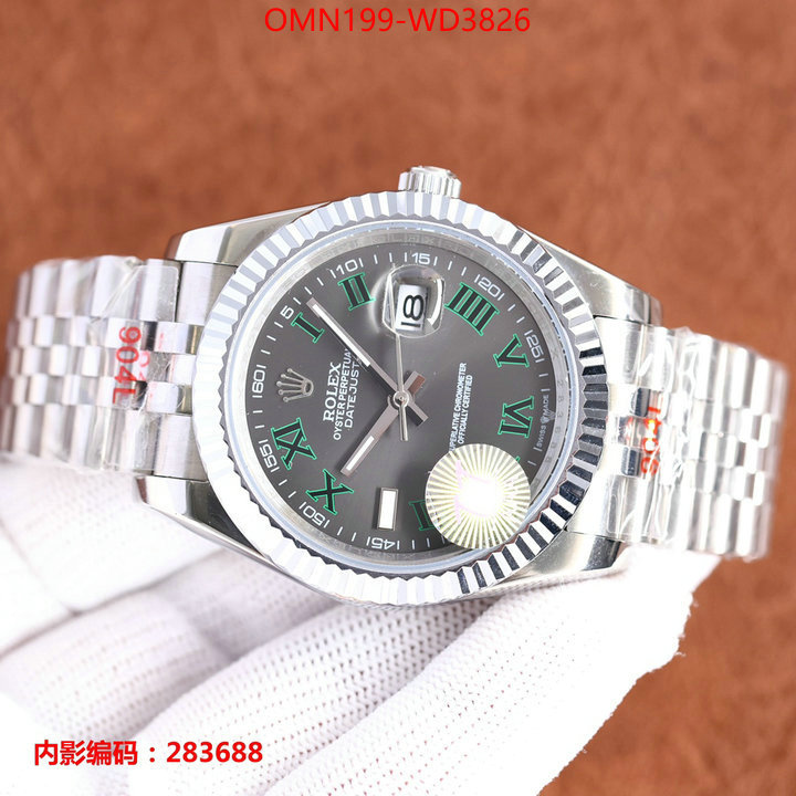 Watch (TOP)-Rolex,unsurpassed quality , ID: WD3826,$: 199USD