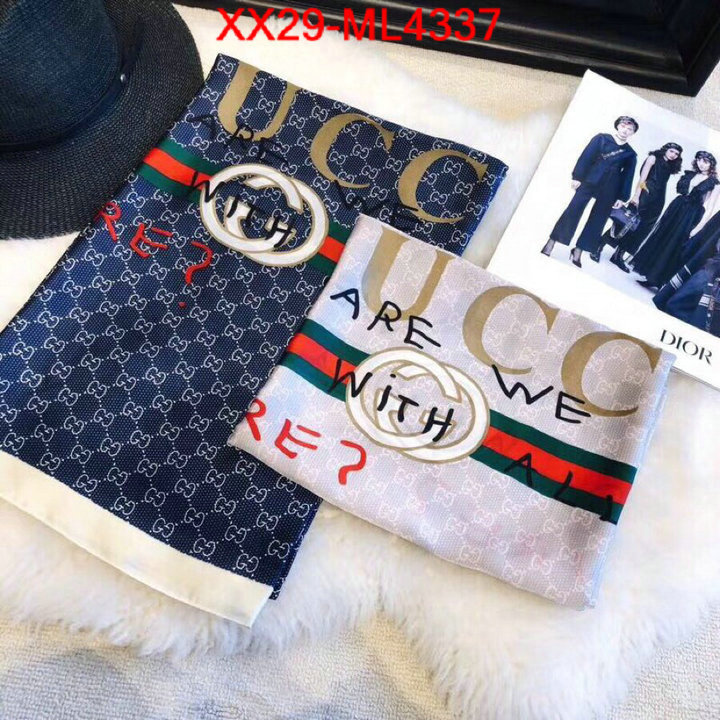 Scarf-Gucci,aaaaa+ replica designer , ID: ML4337,$: 29USD