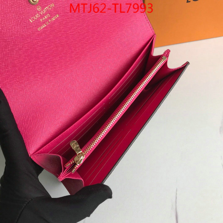 LV Bags(4A)-Wallet,ID: TL7993,$: 62USD