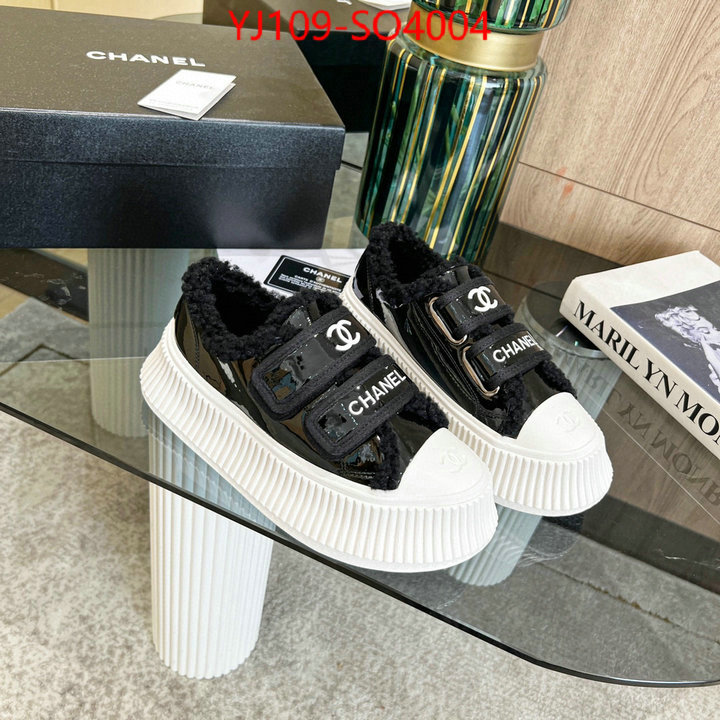 Women Shoes-Chanel,mirror copy luxury , ID: SO4004,$: 109USD