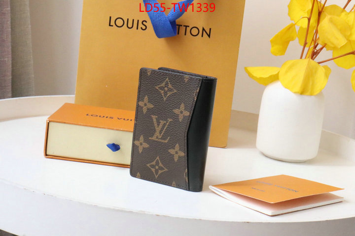 LV Bags(TOP)-Wallet,ID: TW1339,$: 55USD