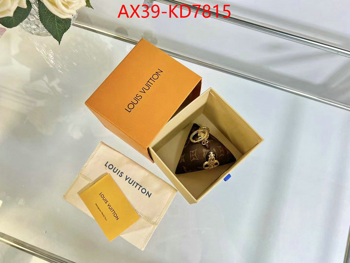 Key pendant-LV,mirror copy luxury , ID: KD7815,$: 39USD