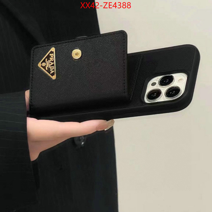 Phone case-Prada,2023 perfect replica designer , ID: ZE4388,$: 42USD