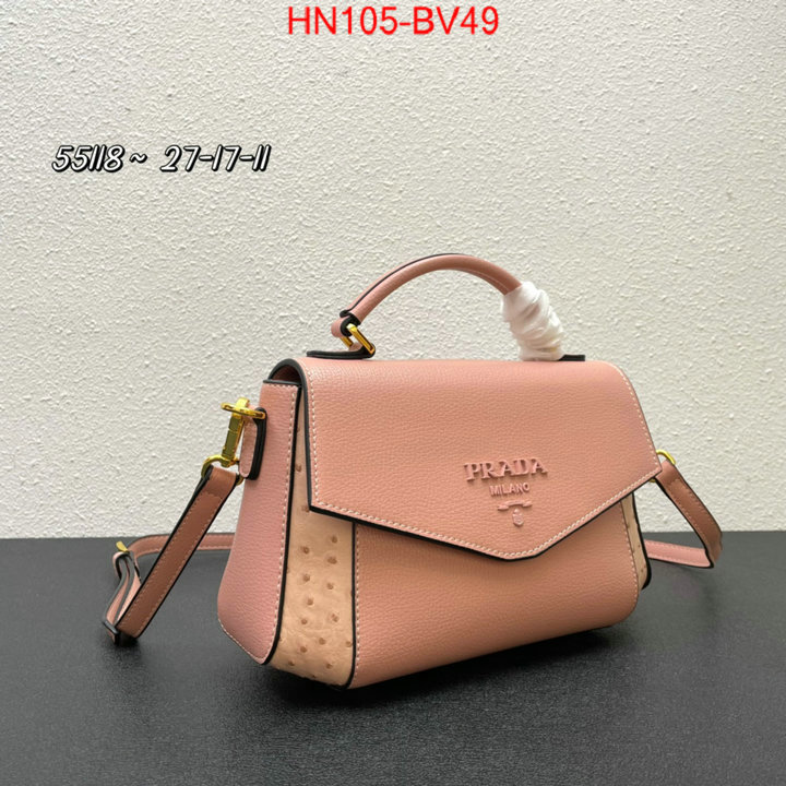 Prada Bags(4A)-Diagonal-,what is a 1:1 replica ,ID: BV49,$: 105USD