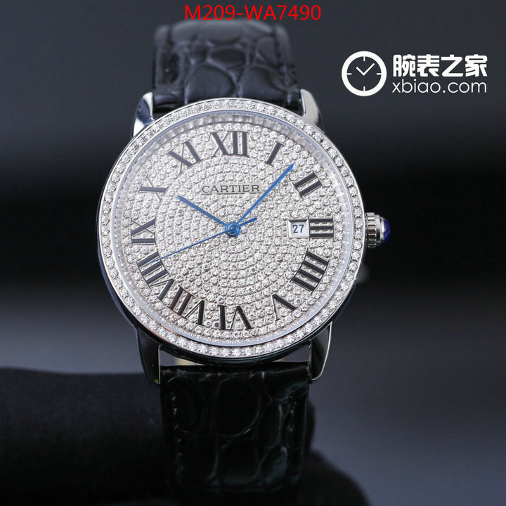 Watch(4A)-Cartier,the most popular , ID: WA7490,$: 209USD