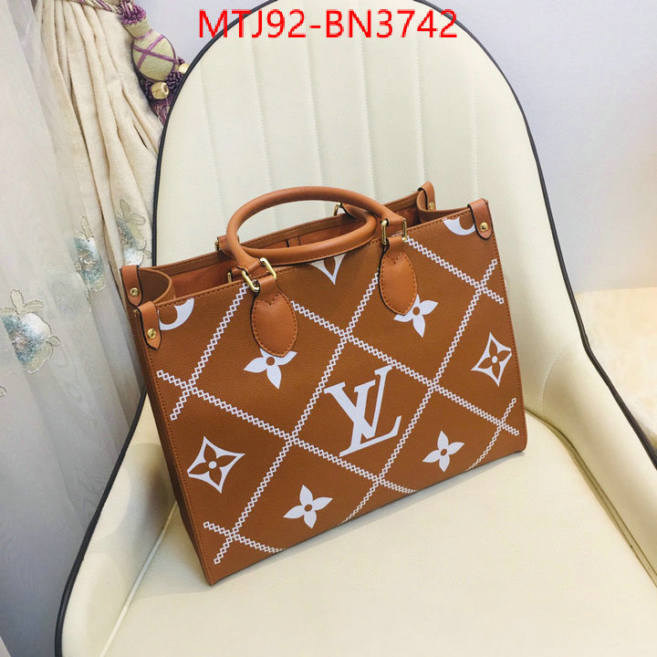 LV Bags(4A)-Handbag Collection-,ID: BN3742,$: 92USD