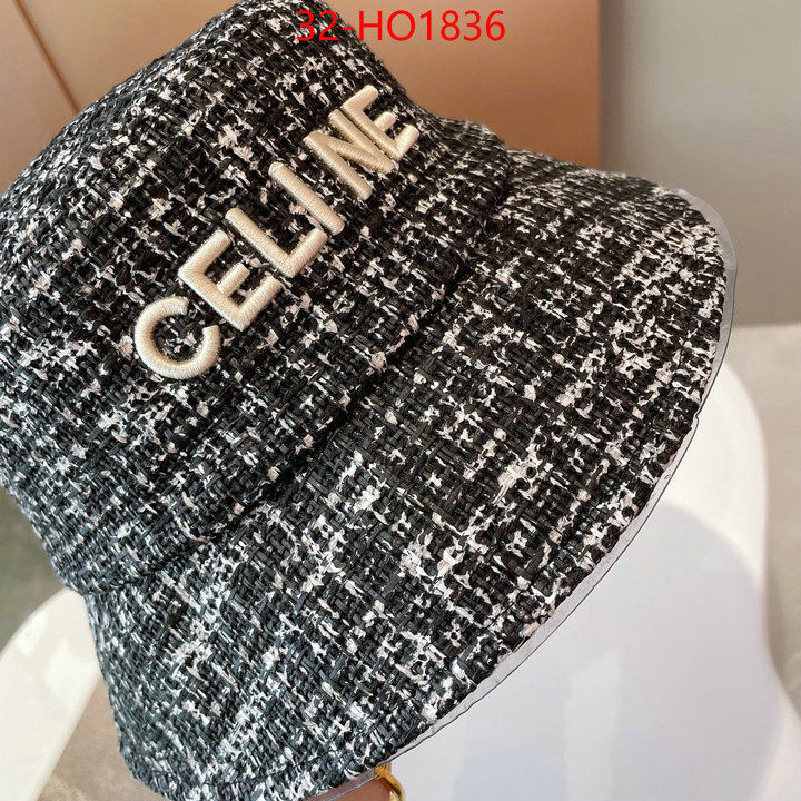 Cap (Hat)-Celine,high quality customize , ID: HO1836,$: 32USD