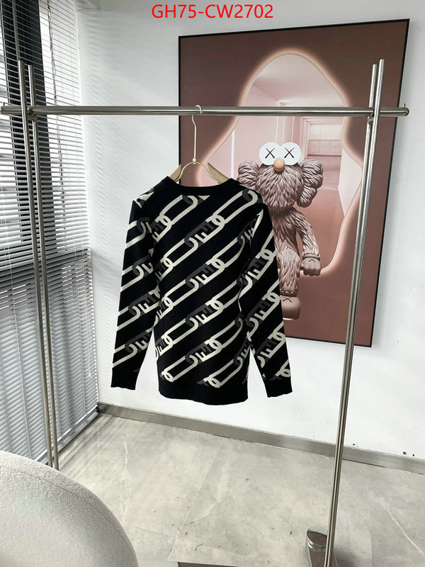 Clothing-Fendi,aaaaa replica , ID: CW2702,$: 75USD