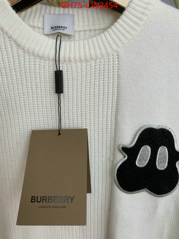 Clothing-Burberry,buy aaaaa cheap , ID: CW2454,$: 75USD