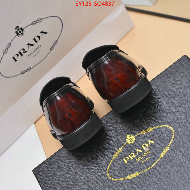 Men Shoes-Prada,designer 1:1 replica , ID: SO4837,$: 125USD