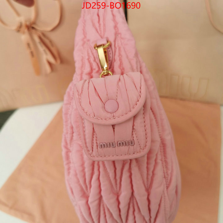 Miu Miu Bags(TOP)-Handbag-,sellers online ,ID: BO1690,$: 259USD