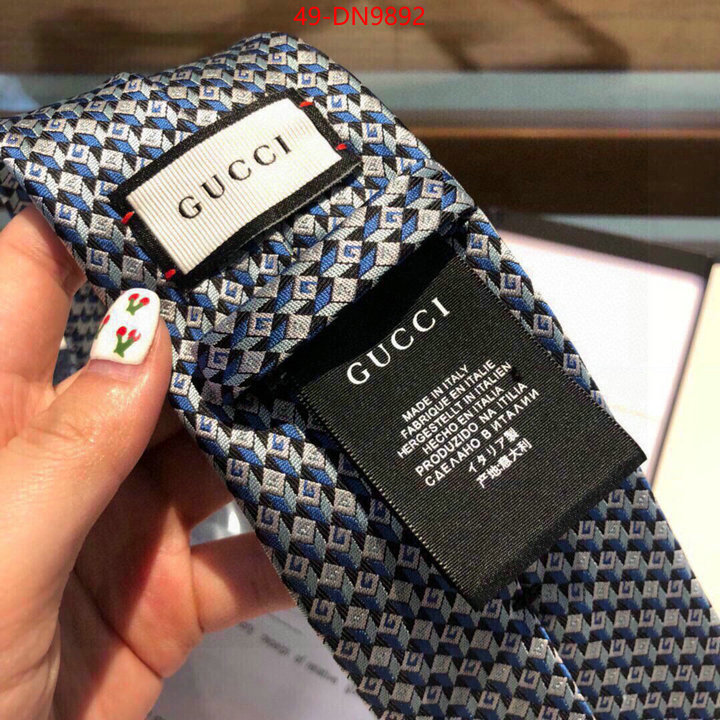 Ties-Gucci,the best quality replica , ID: DN9892,$: 49USD