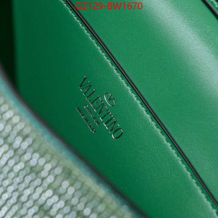 Valentino Bags(4A)-LOC-V Logo ,what is a 1:1 replica ,ID: BW1670,$: 129USD