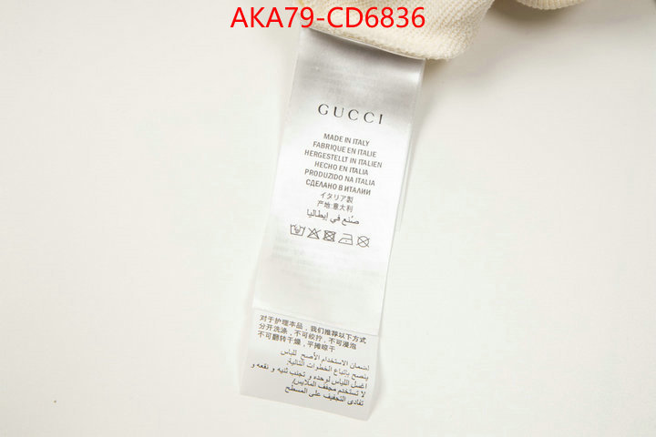 Clothing-Gucci,designer replica , ID: CD6836,$: 79USD