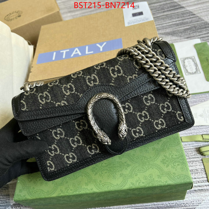 Gucci Bags(TOP)-Dionysus-,found replica ,ID: BN7214,$: 215USD