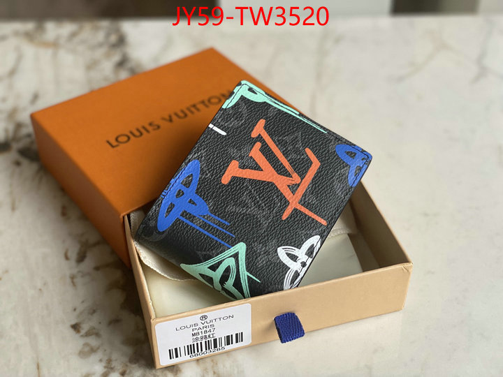 LV Bags(TOP)-Wallet,ID: TW3520,$: 59USD