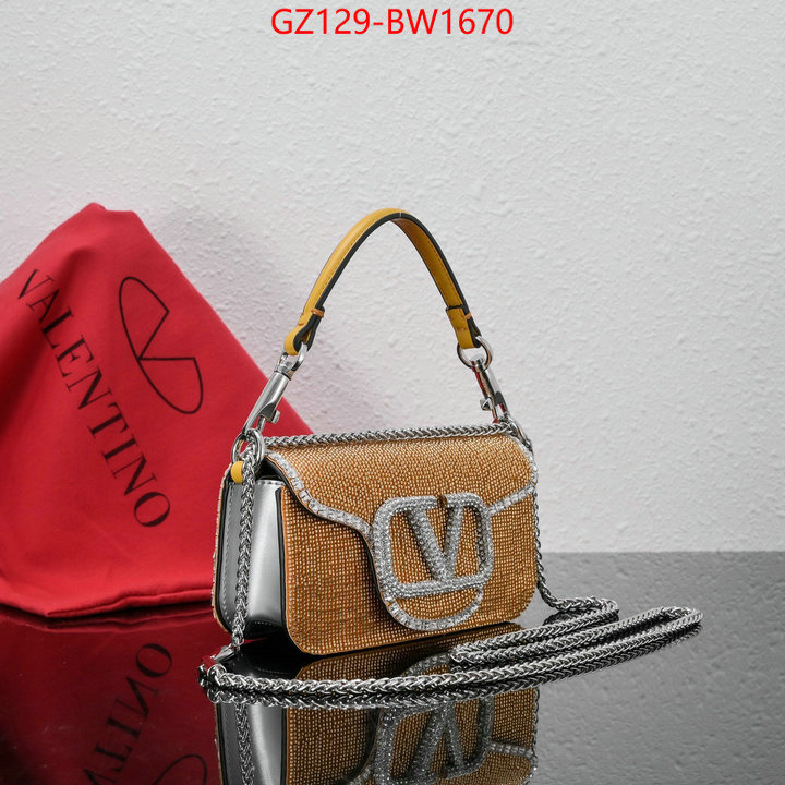 Valentino Bags(4A)-LOC-V Logo ,what is a 1:1 replica ,ID: BW1670,$: 129USD