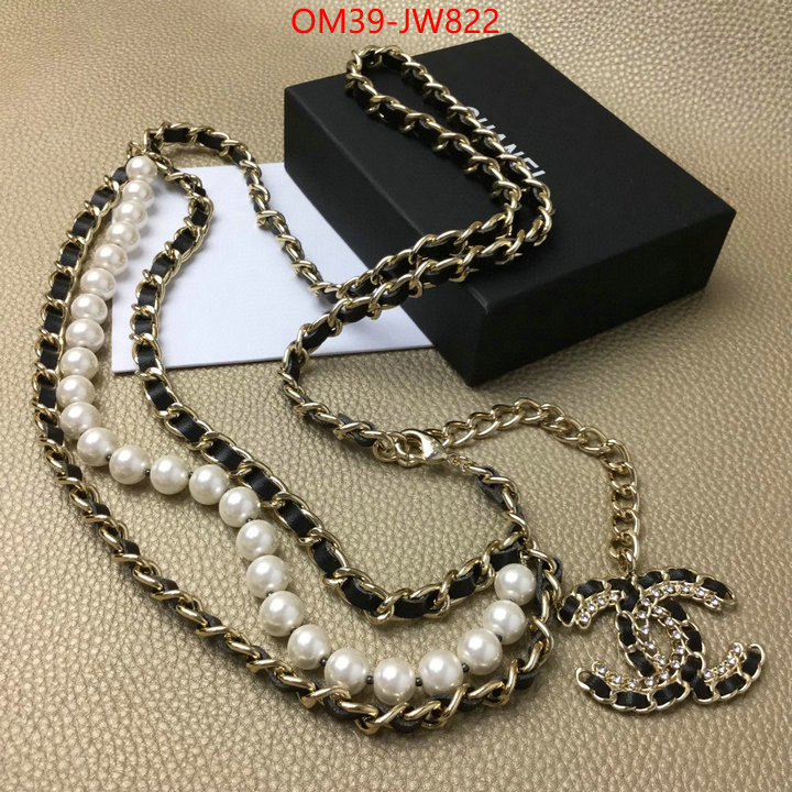 Jewelry-Chanel,the best affordable , ID: JW822,$: 39USD