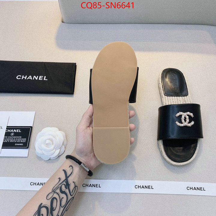 Women Shoes-Chanel,buy best quality replica , ID: SN6641,$: 85USD