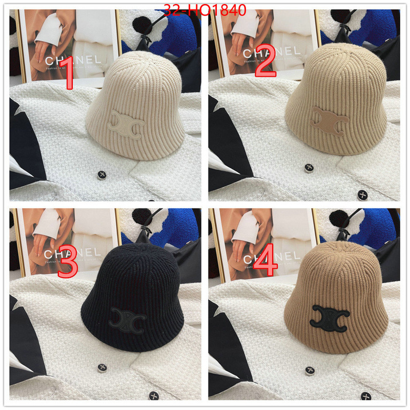 Cap (Hat)-Celine,designer high replica , ID: HO1840,$: 32USD