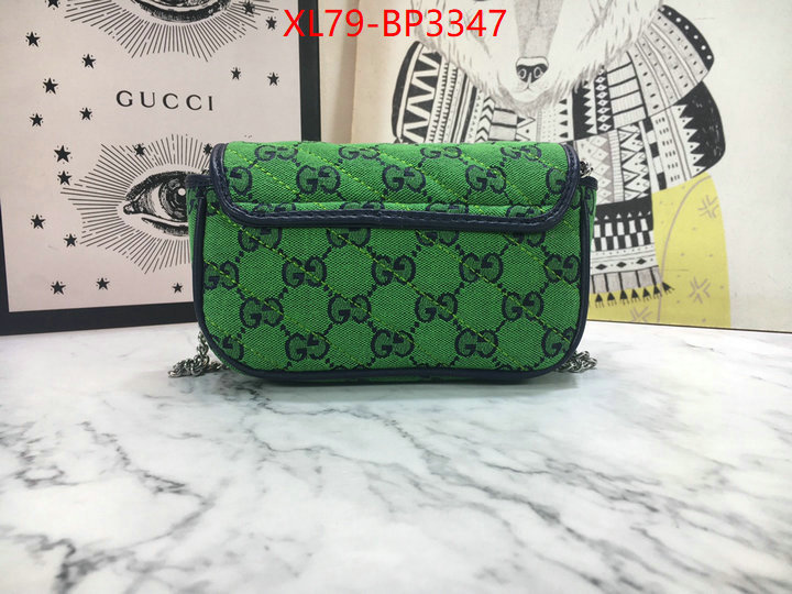 Gucci Bags(4A)-Marmont,2023 replica wholesale cheap sales online ,ID: BP3347,$: 79USD