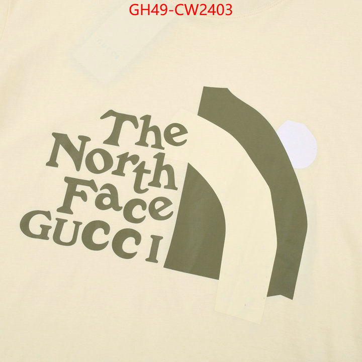 Clothing-Gucci,designer 7 star replica , ID: CW2403,$: 49USD