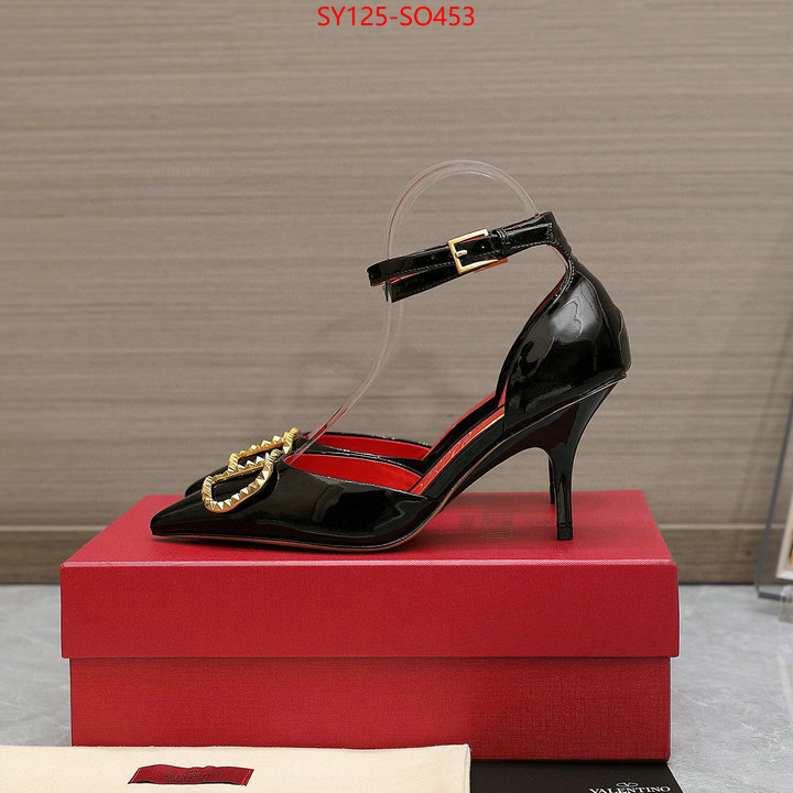 Women Shoes-Valentino,aaaaa+ class replica , ID: SO453,$: 125USD