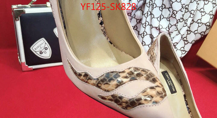 Women Shoes-LV,fake cheap best online , ID: SK828,$:125USD
