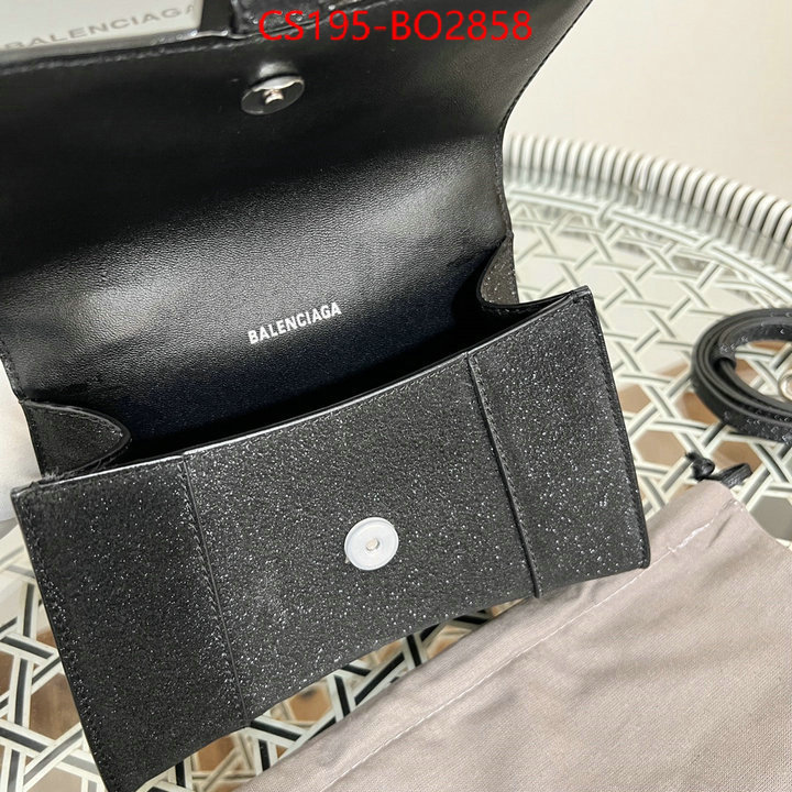 Balenciaga Bags(TOP)-Hourglass-,how to buy replica shop ,ID: BO2858,$: 195USD