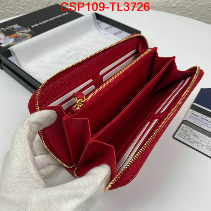 Prada Bags(TOP)-Wallet,ID: TL3726,$: 109USD