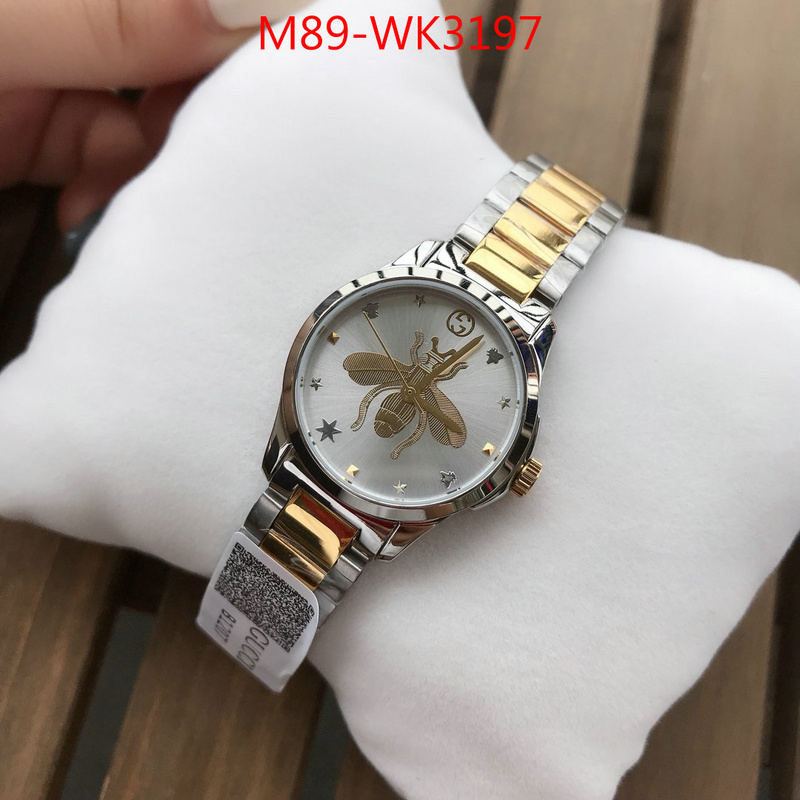 Watch(4A)-Gucci,top brands like , ID: WK3197,$: 115USD