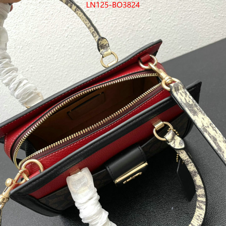 Coach Bags(4A)-Handbag-,knockoff ,ID: BO3824,$: 125USD