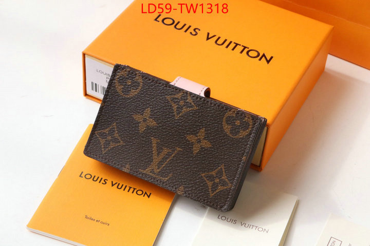 LV Bags(TOP)-Wallet,ID: TW1318,$: 59USD