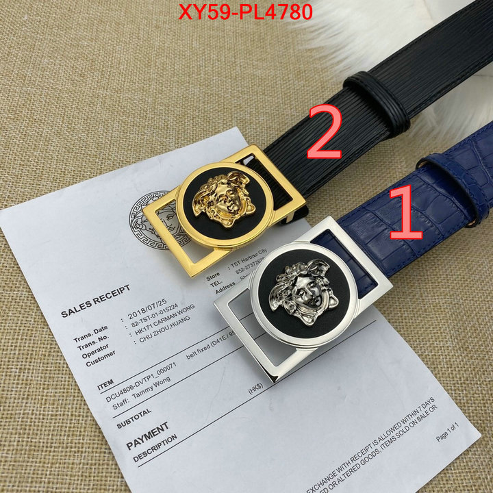 Belts-Versace,2023 perfect replica designer , ID: PL4780,$: 59USD