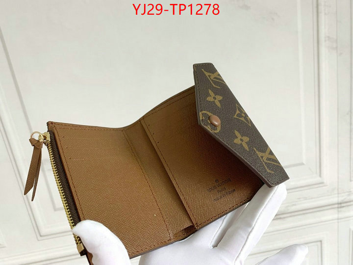 LV Bags(4A)-Wallet,ID: TP1278,$: 29USD