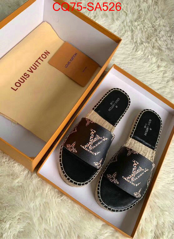 Women Shoes-LV,what 1:1 replica , ID:SA526,$:75USD