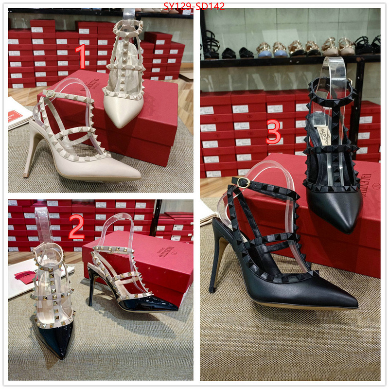 Women Shoes-Valentino,cheap replica , ID: SD142,$: 129USD