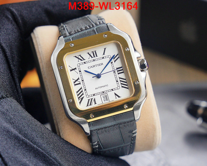 Watch(TOP)-Cartier,flawless , ID: WL3164,$: 389USD