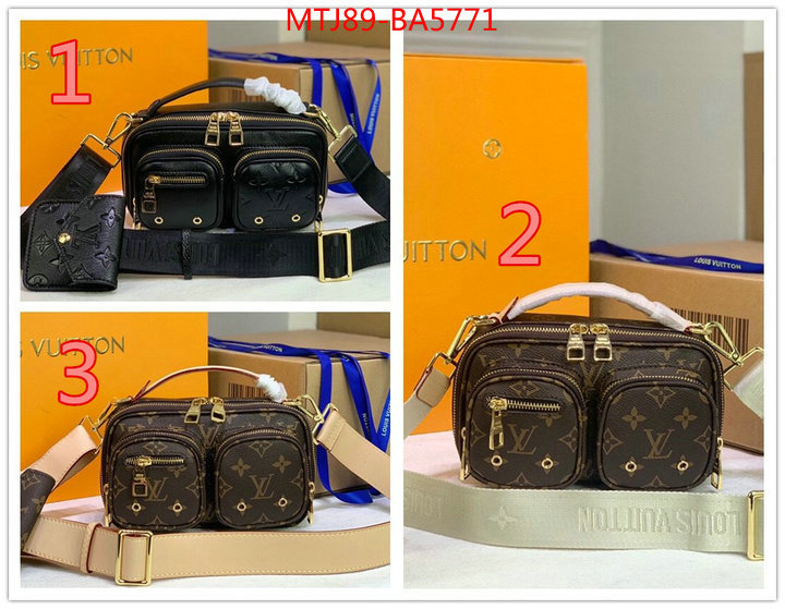 LV Bags(4A)-Pochette MTis Bag-Twist-,ID: BA5771,$: 89USD