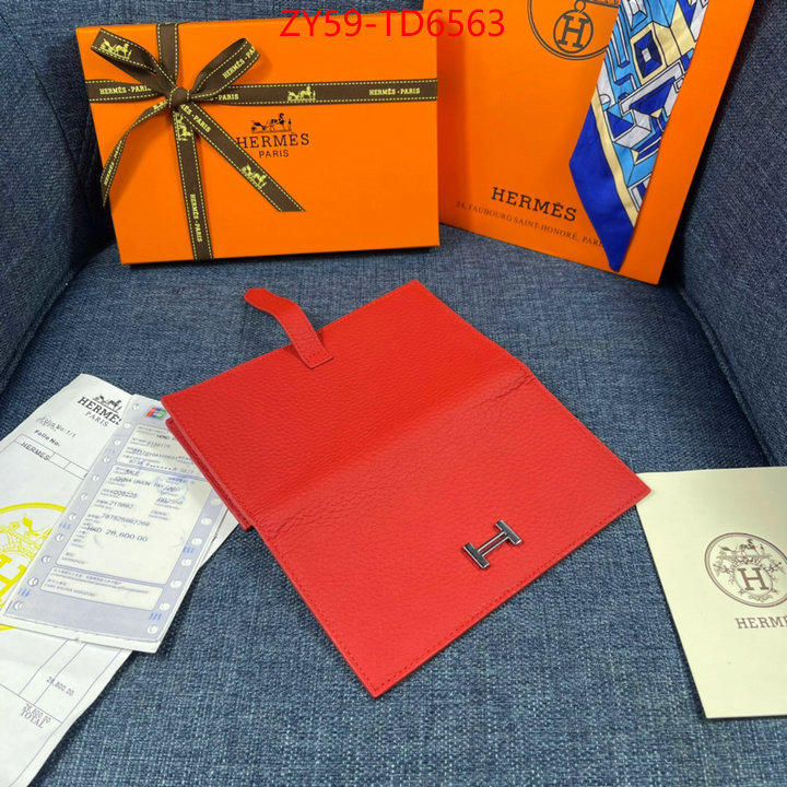 Hermes Bags(4A)-Wallet-,the best quality replica ,ID: TD6563,$: 59USD