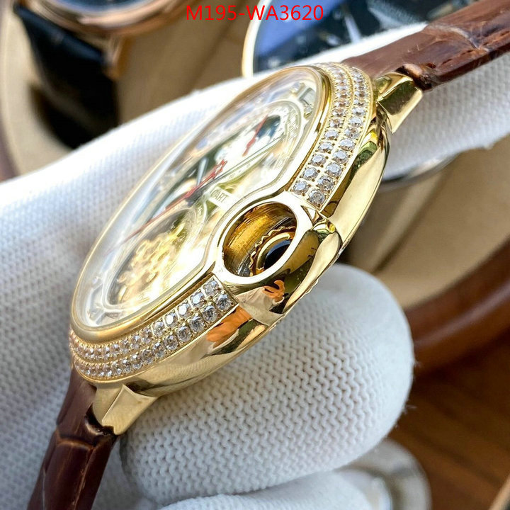 Watch(4A)-Cartier,new 2023 , ID: WA3620,$: 195USD