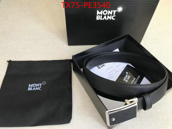 Belts-Montblanc,cheap wholesale , ID: PE3540,$: 75USD