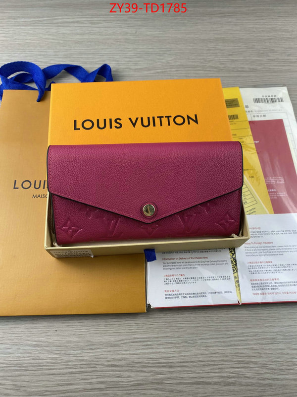 LV Bags(4A)-Wallet,ID: TD1785,$: 39USD