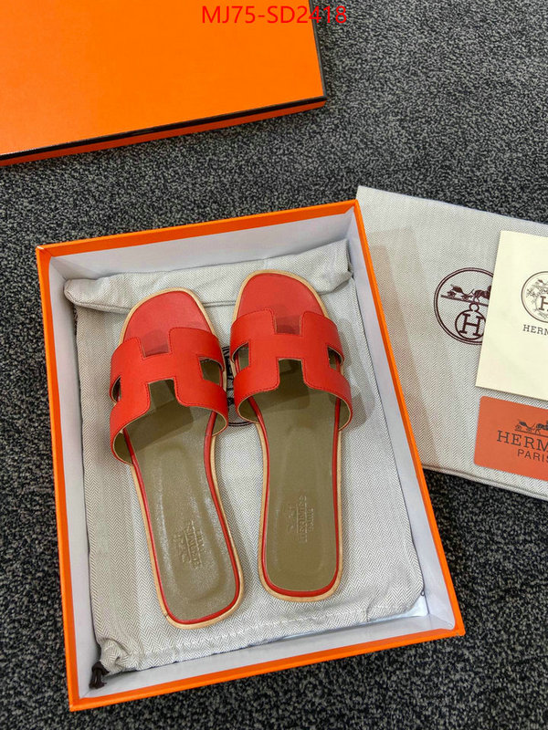 Women Shoes-Hermes,online china , ID: SD2418,$: 75USD