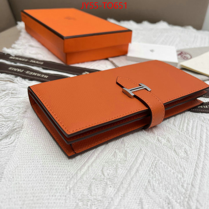 Hermes Bags(4A)-Wallet-,high quality replica ,ID: TO651,$: 55USD