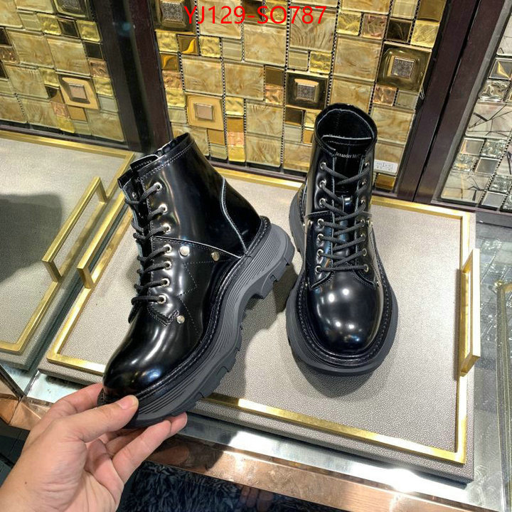 Men Shoes-Alexander McQueen,high quality replica designer , ID: SO787,$: 129USD