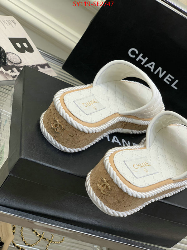 Women Shoes-Chanel,mirror quality , ID: SE2747,$: 119USD